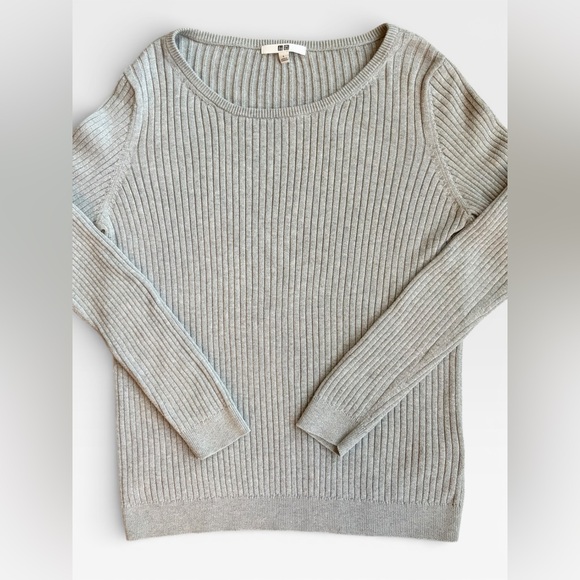 Uniqlo Women's Cotton & Cashmere Sweater - Picture 3 of 4
